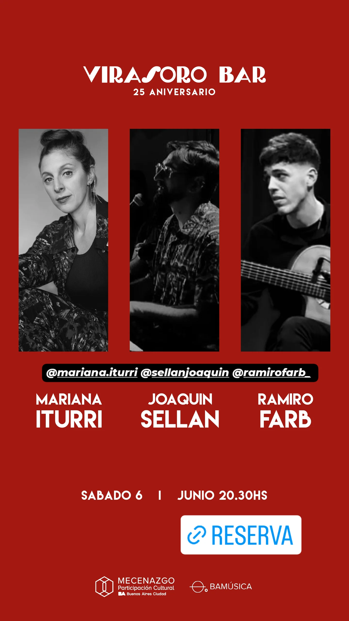MARIANA ITURRI + JOAQUIN SELLAN + RAMIRO FARB