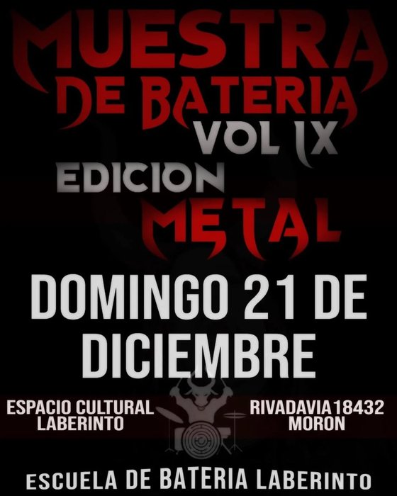 Muestra de Batería Vol IX Edición Metal