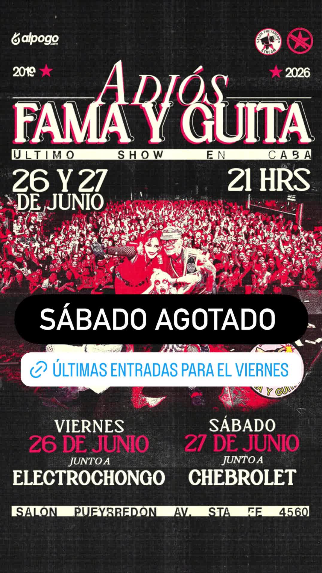Fama Y Guita: Adiós