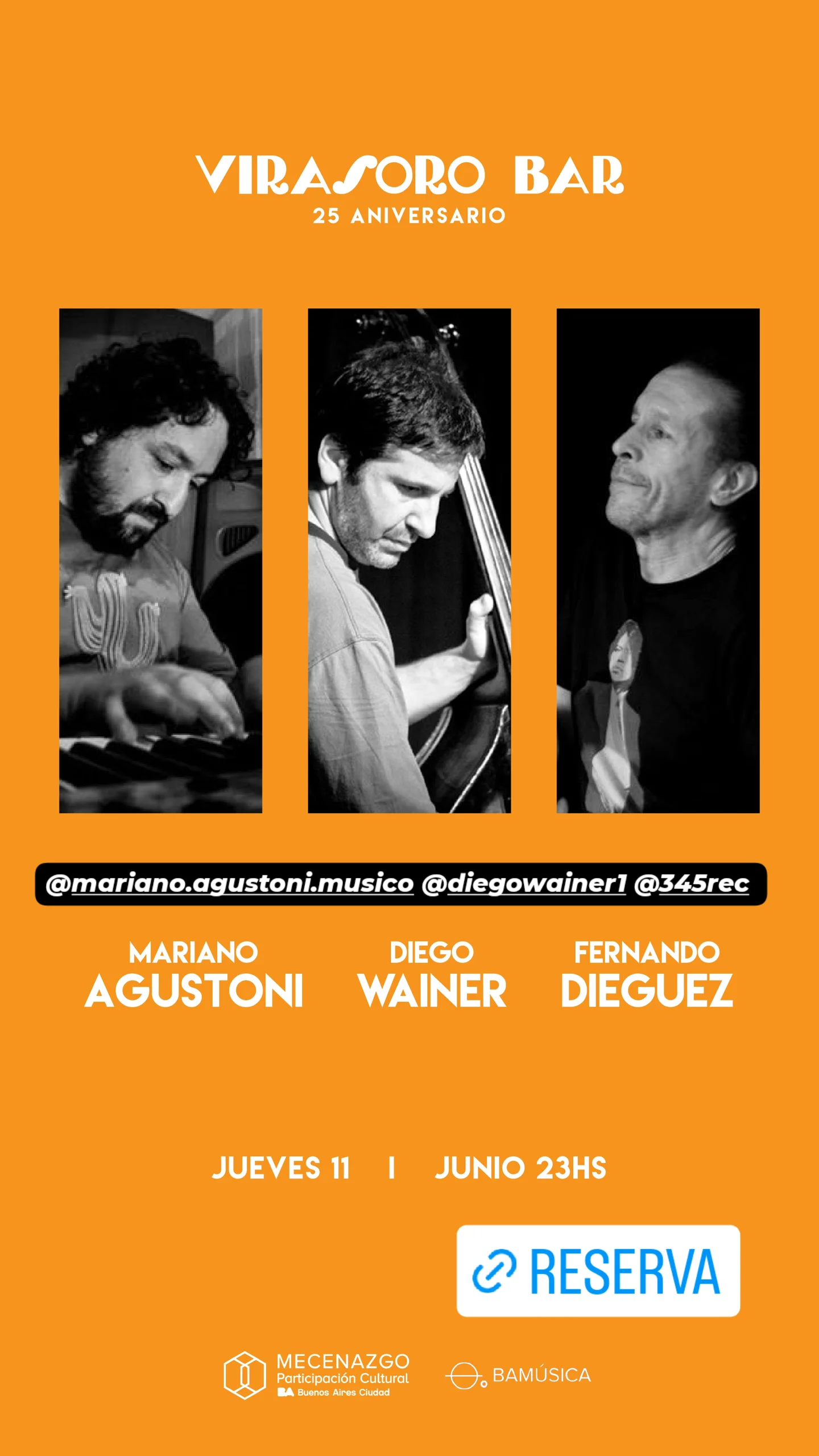 MARIANO AGUSTONI + DIEGO WAINER + FERNANDO DIEGUEZ