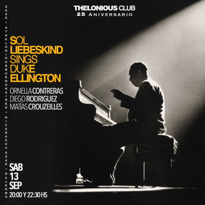 SOL LIEBESKIND SINGS DUKE ELLINGTON