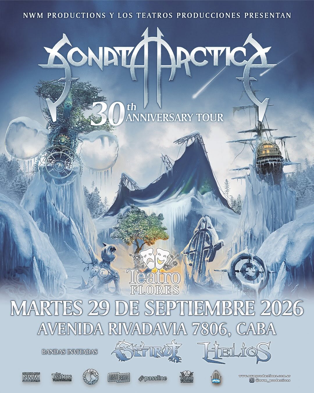 Sonata Arctica 30th Anniversary Tour