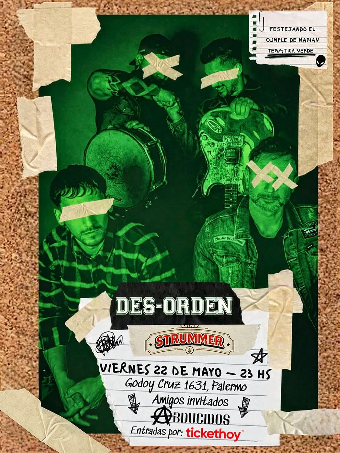 DES-ORDEN + ABDUCIDOS