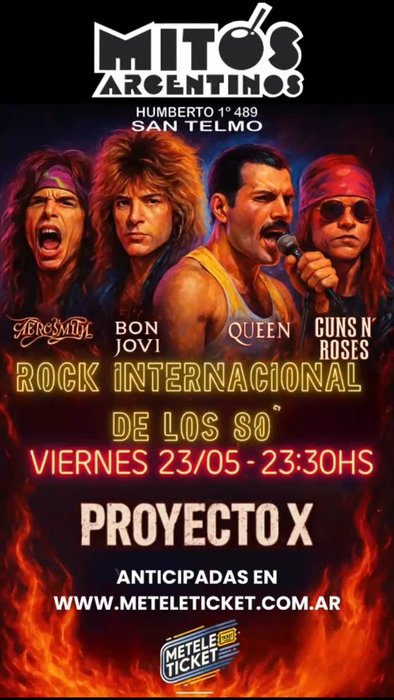 Rock Internacional de los 80