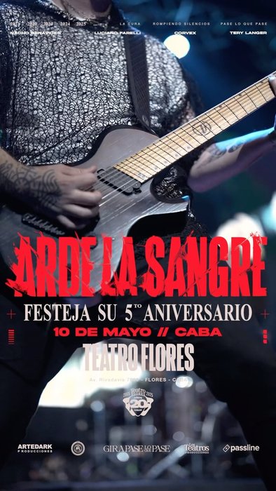 Arde La Sangre — 5 años
