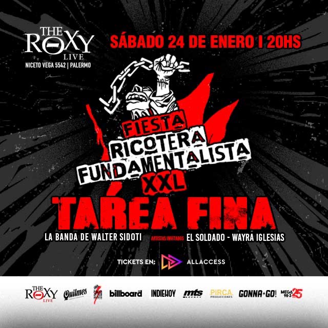Fiesta Ricotera y Fundamentalista XXL