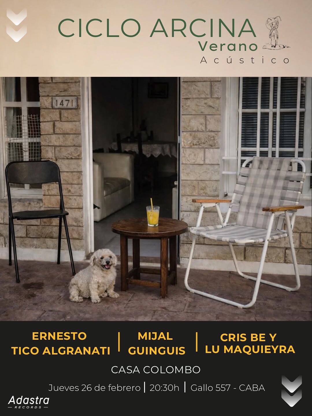 CICLO ARCINA Verano Acústico