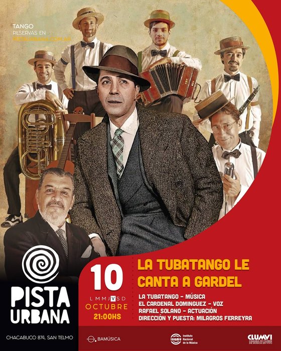 La Tubatango le canta a Gardel