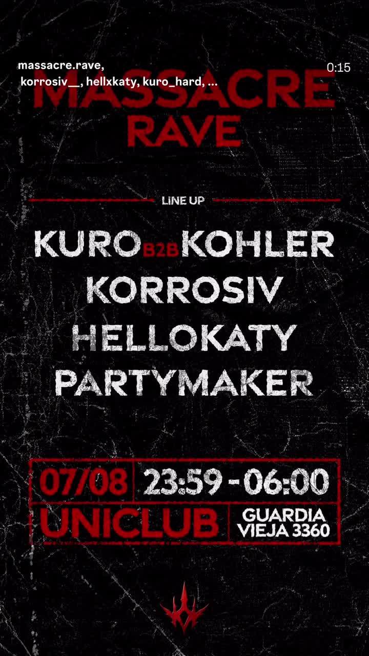 MASSACRE RAVE