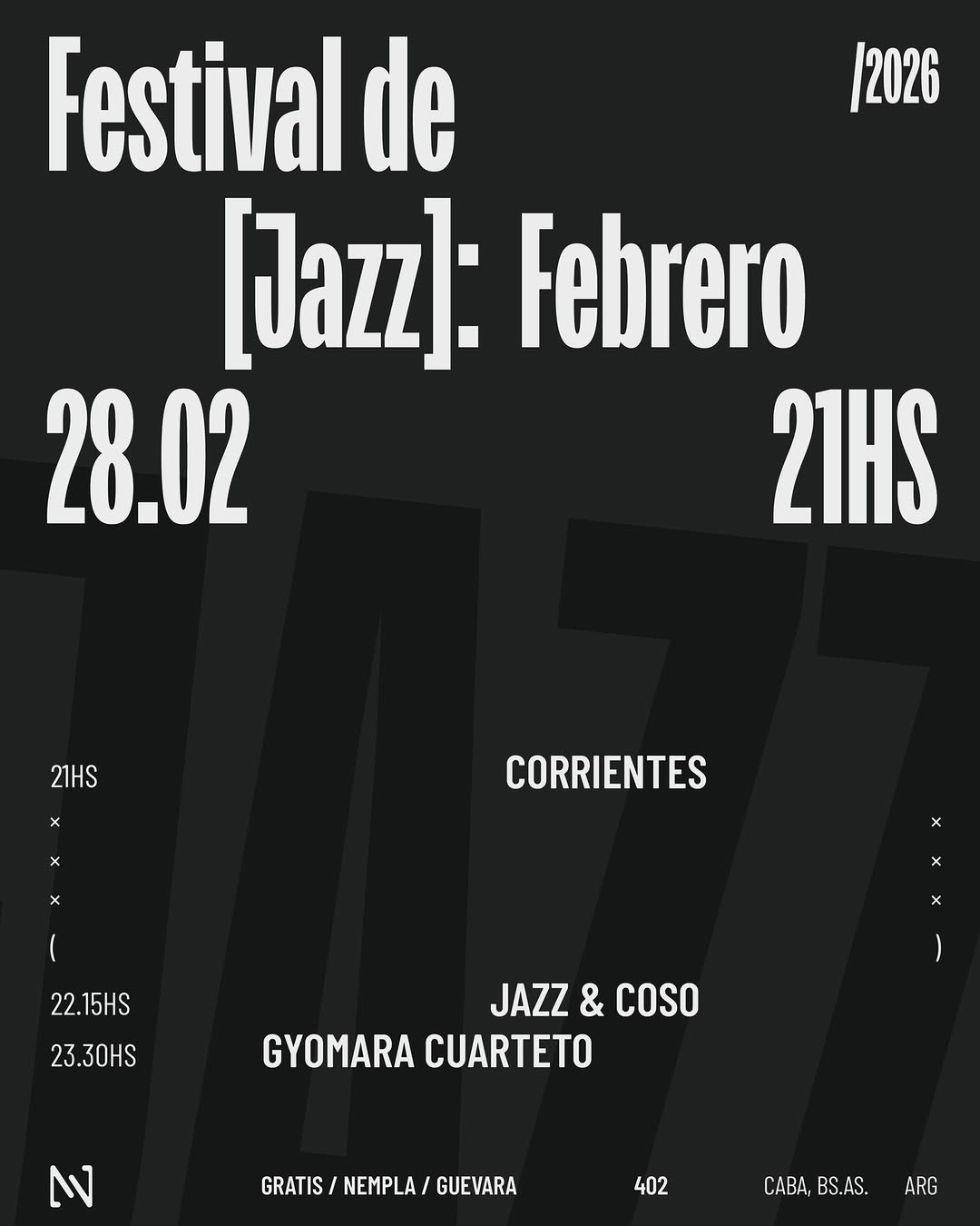 Festival de Jazz: Febrero