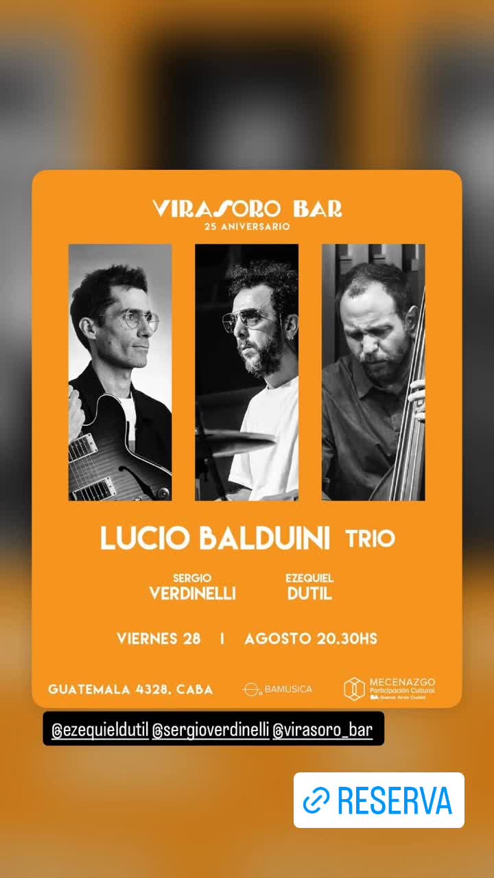 LUCIO BALDUINI TRIO