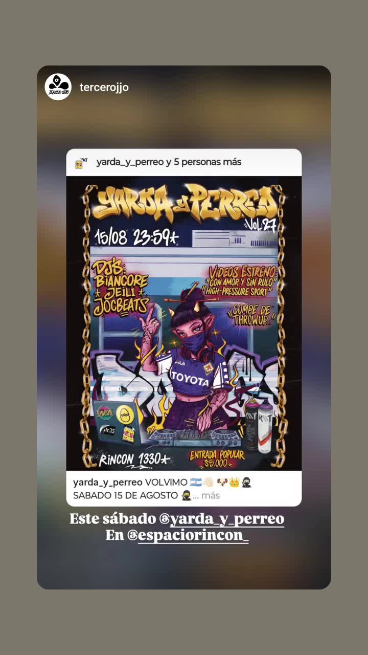 YARDA Y PERREO