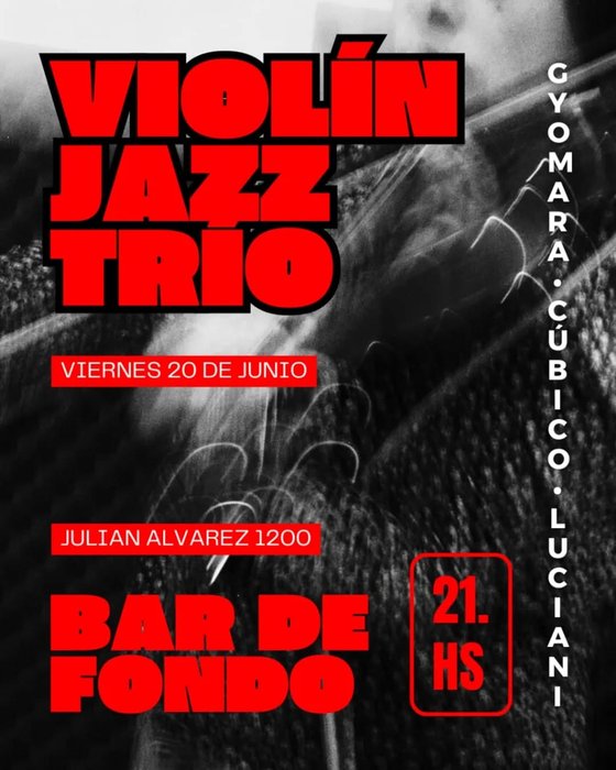 Violín jazz trío