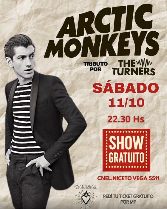 ARCTIC MONKEYS: TRIBUTO POR THE TURNERS