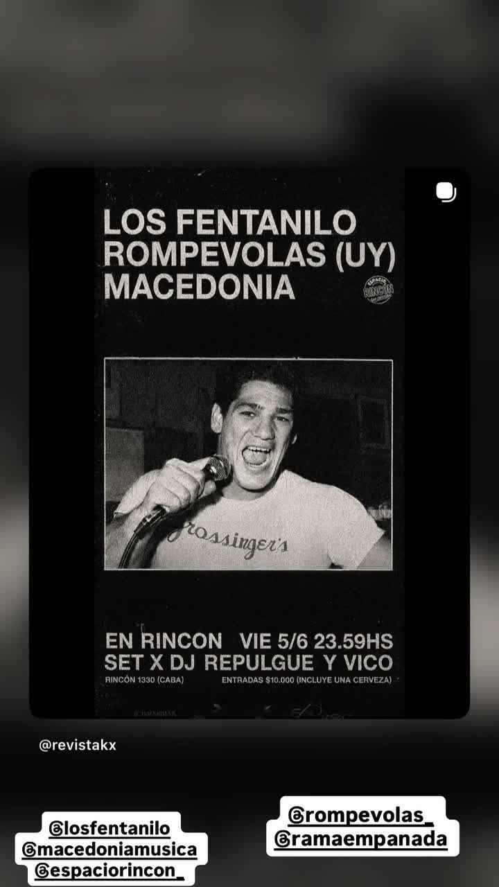 LOS FENTANILO + ROMPEVOLAS (UY) + MACEDONIA