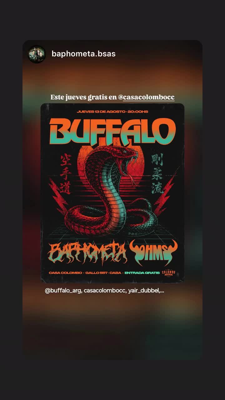 BUFFALO + BAPHOMETA OHMS
