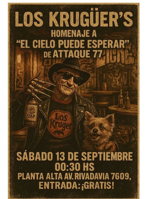 Homenaje a "El Cielo Puede Esperar" de Attacke 77