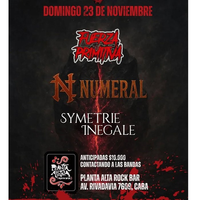 Fuerza Primitiva, Numeral, Symetrie Inegale