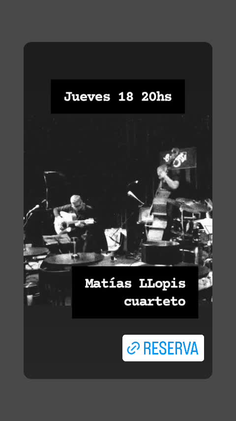 Matías LLopis cuarteto