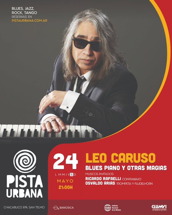 Leo Caruso: Blues Piano y otras magias