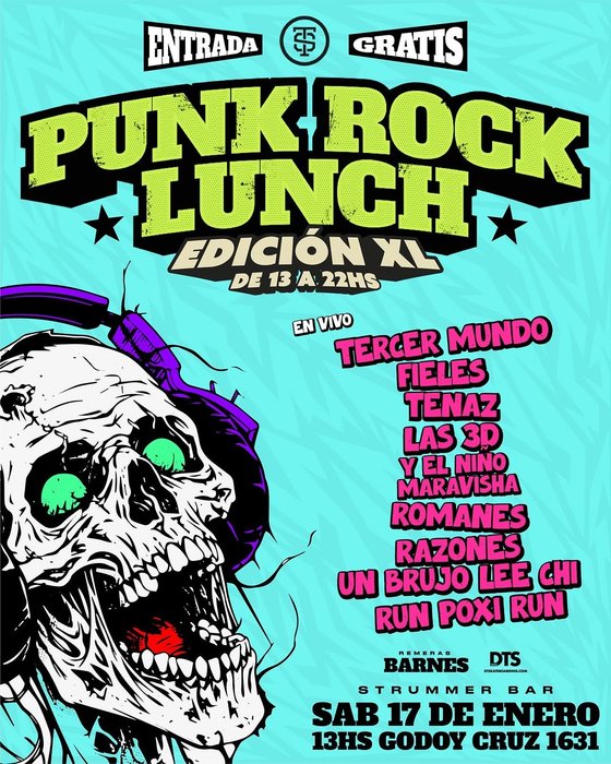 PUNK ROCK LUNCH EDICIÓN XL