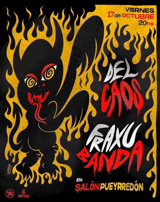 Del Caos y Fraxu y una noche de sueños lúcidos de horror y fantasía