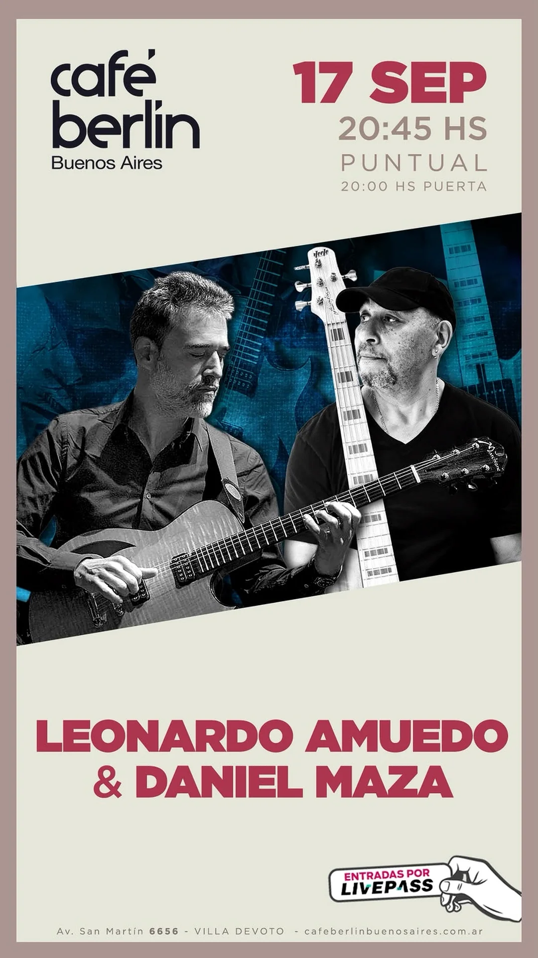 LEONARDO AMUEDO & DANIEL MAZA