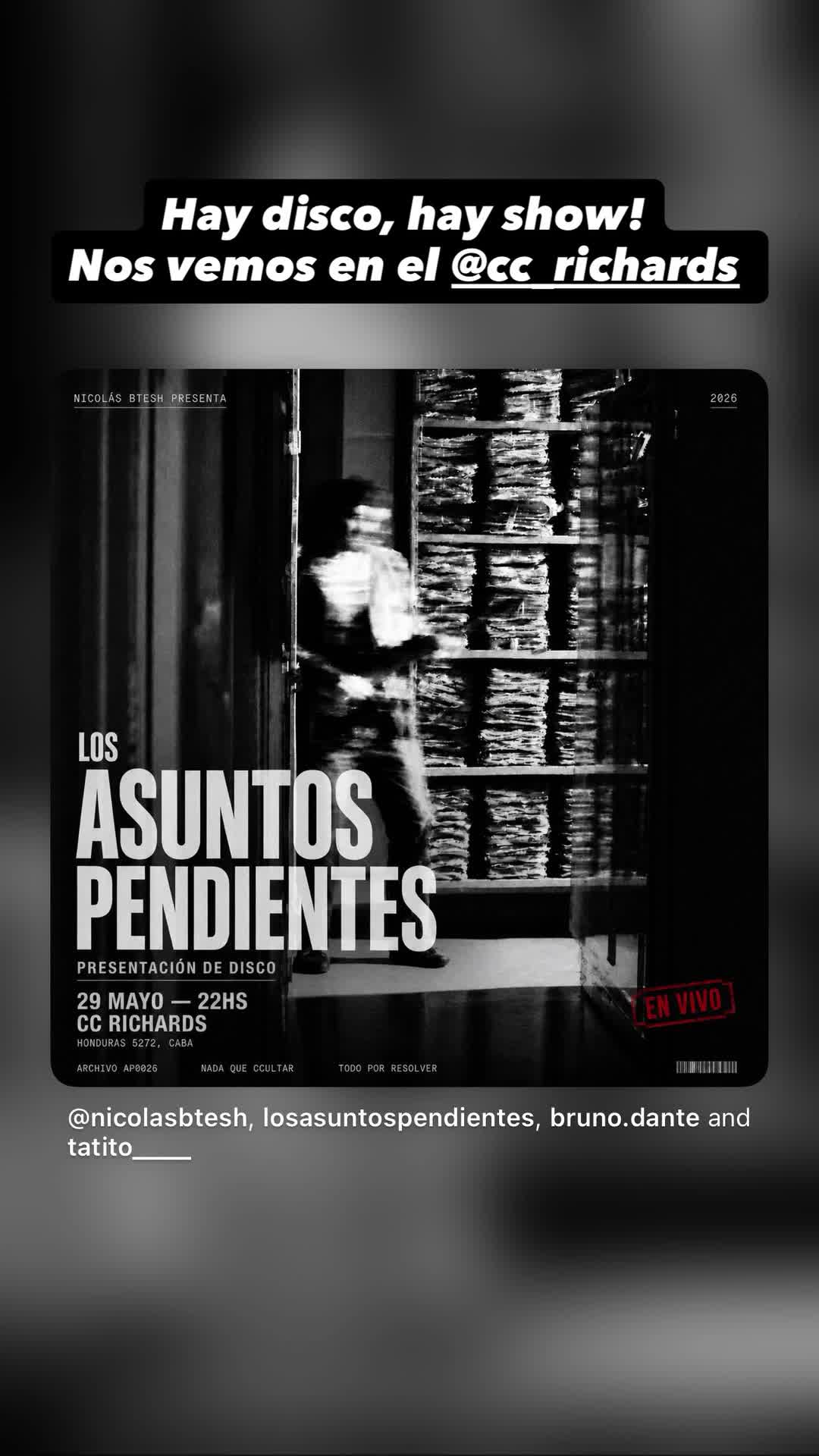 Los Asuntos Pendientes