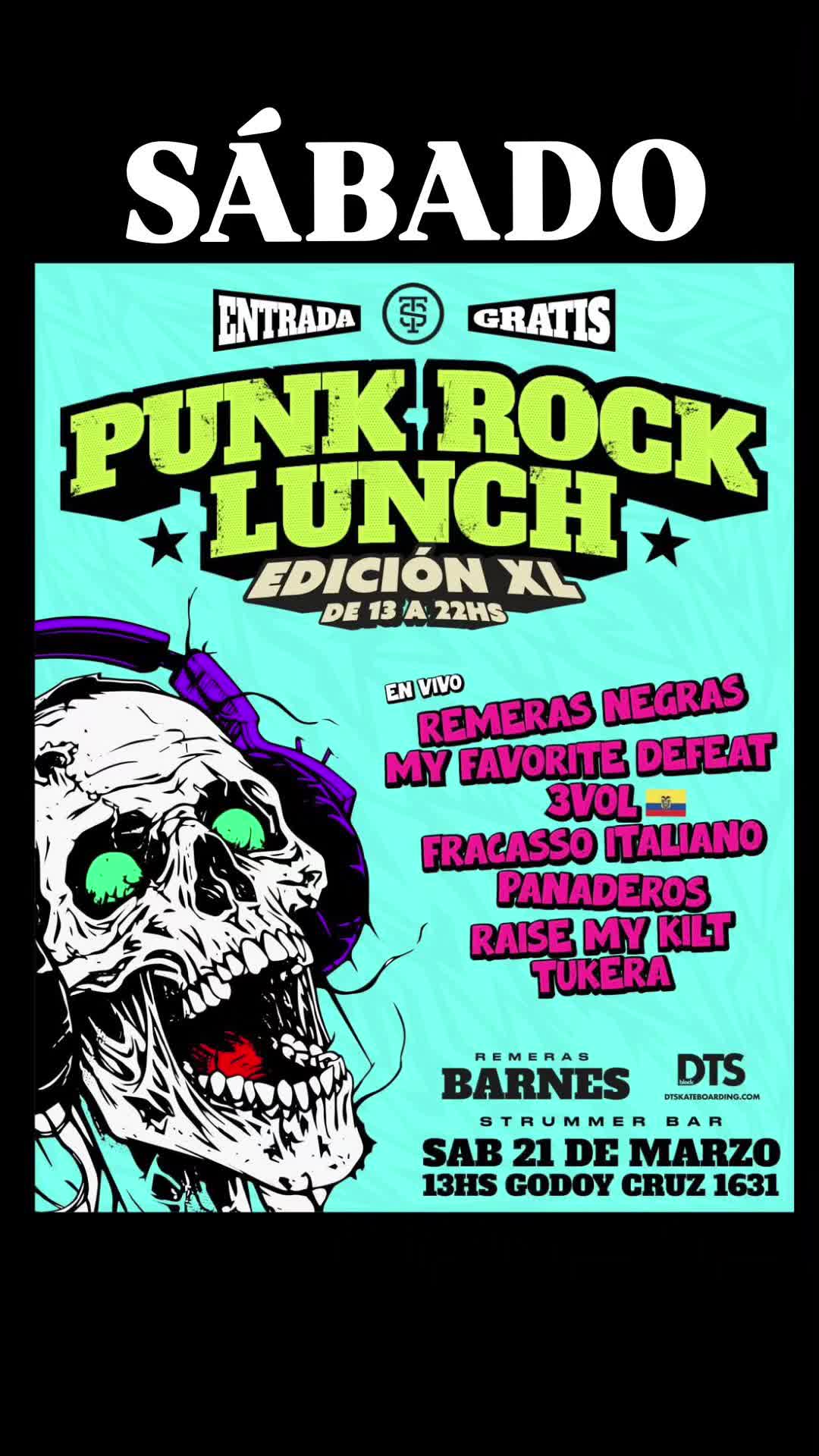 PUNK ROCK LUNCH