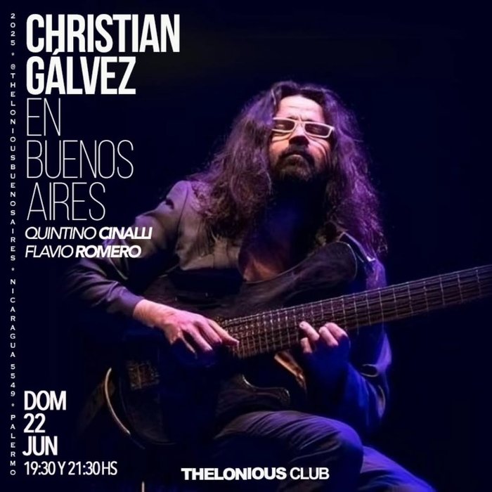 Christian Gálvez en Buenos Aires