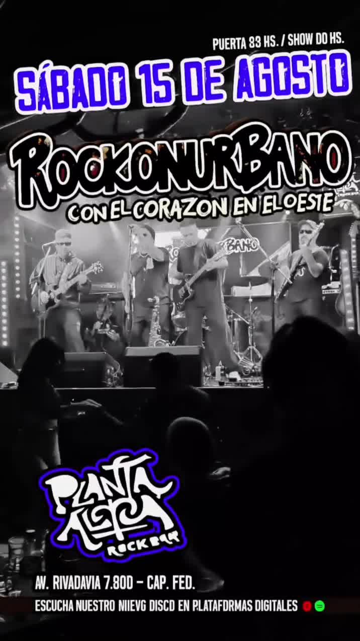 ROCKONURBANO CON EL CORAZON EN EL OESTE