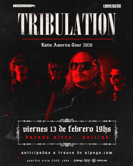 Tribulation Latin America Tour 2026