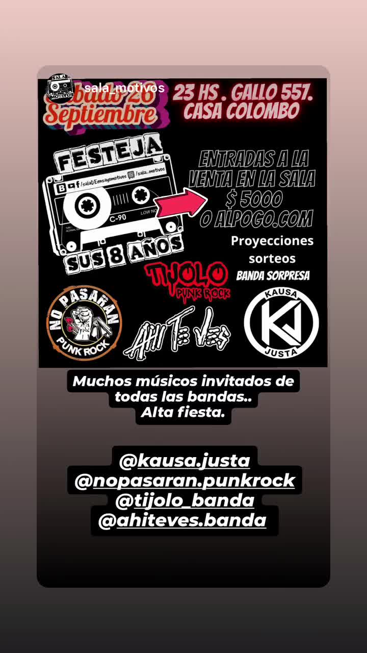 FESTEJA SUS 8 AÑOS