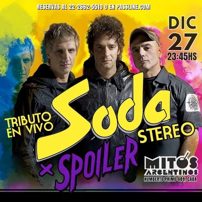 Soda Stereo Tributo