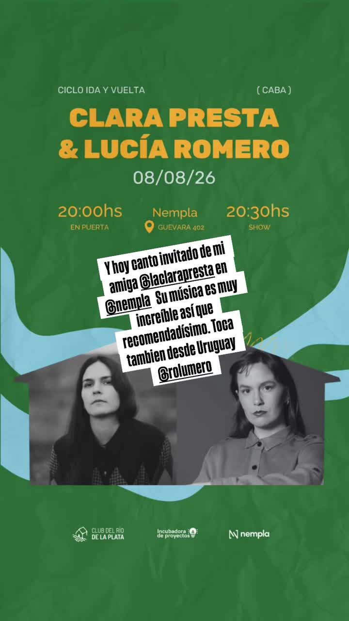 Clara Presta & Lucía Romero