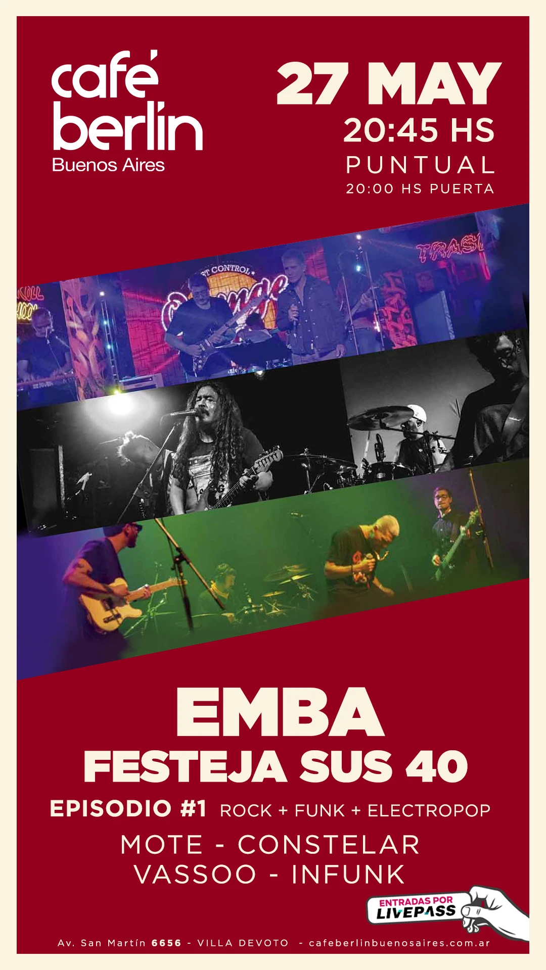 EMBA FESTEJA SUS 40