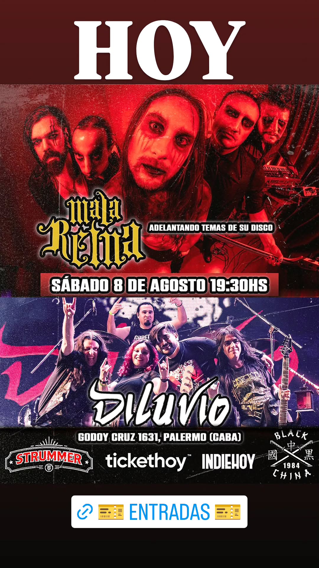 Mala Reina + Diluvio