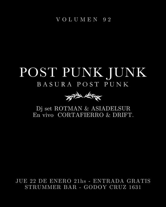 POST PUNK JUNK