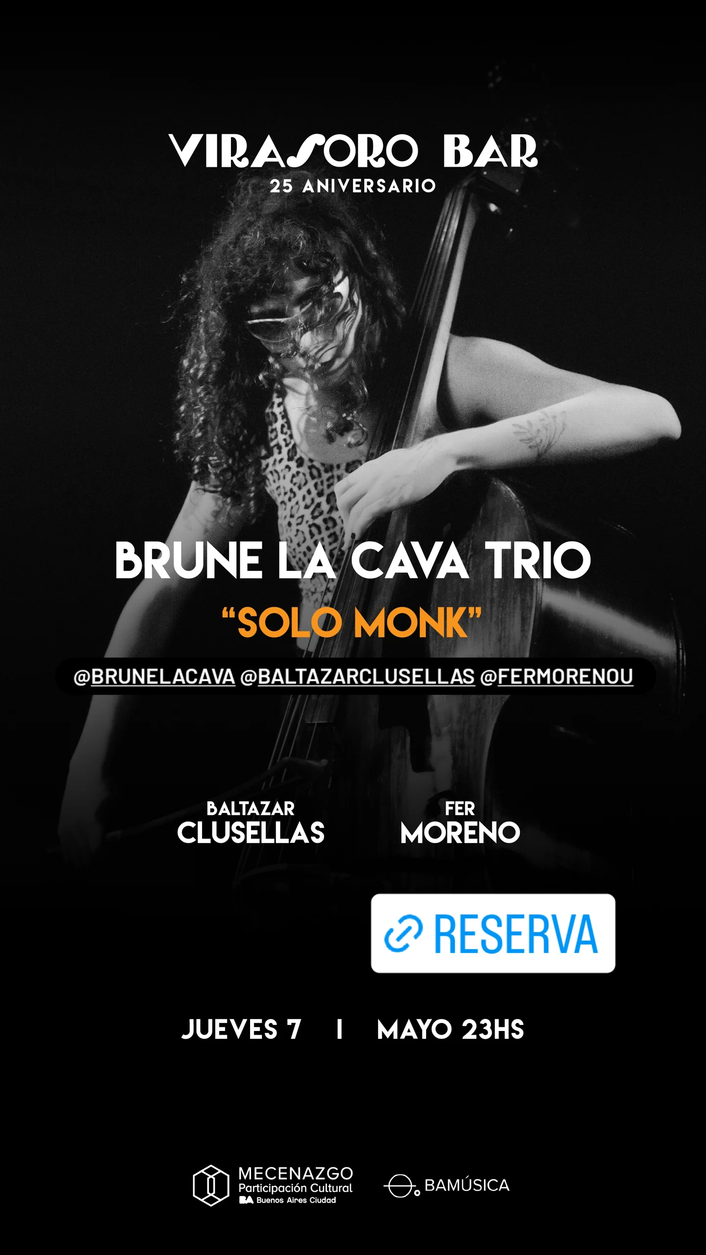 BRUNE LA CAVA TRIO "SOLO MONK"