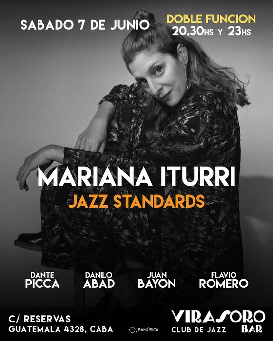 MARIANA ITURRI JAZZ STANDARDS