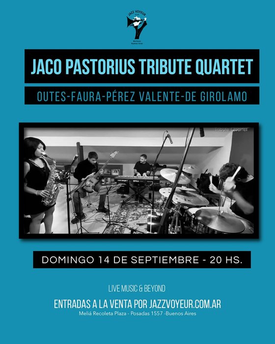 Jaco Pastorius Tribute Quartet