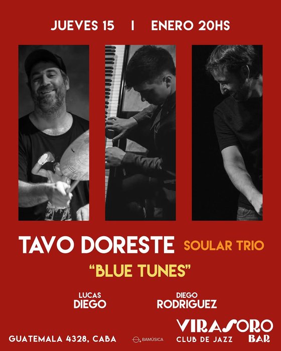 TAVO DORESTE SOULAR TRIO "BLUE TUNES"