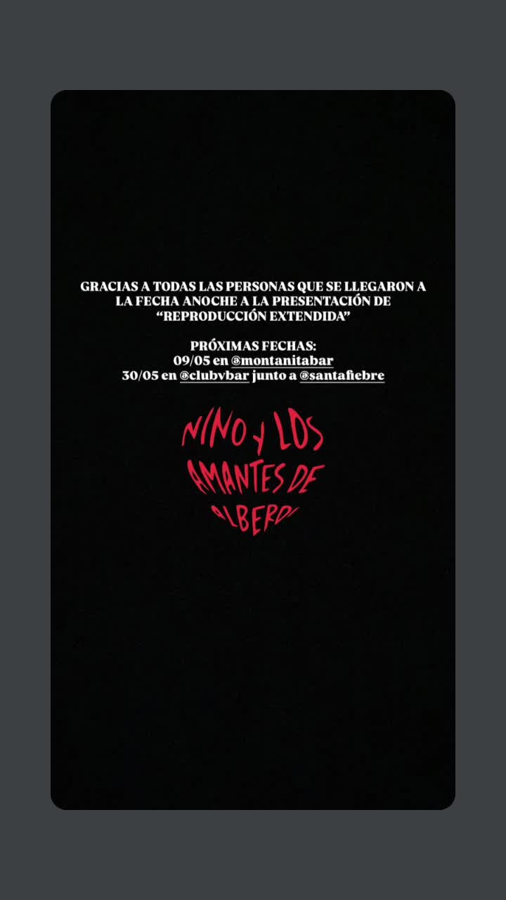 Nino y los Amantes de Albero