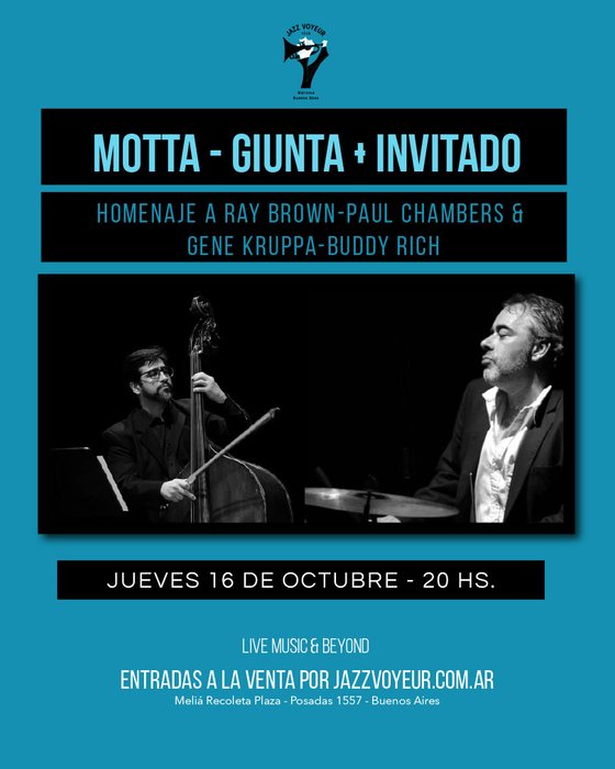 Homenaje a Ray Brown-Paul Chambers & Gene Krupa-Buddy Rich