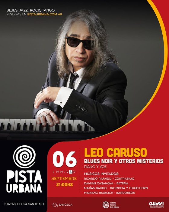Leo Caruso: Blues Noir y otros misterios