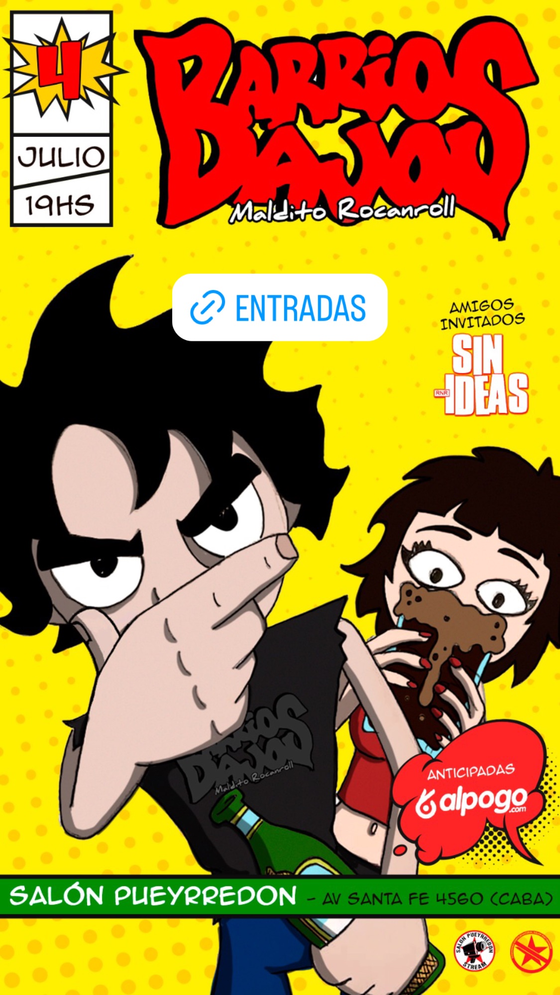 BARRIOS BAJOS: Maldito Rocanroll