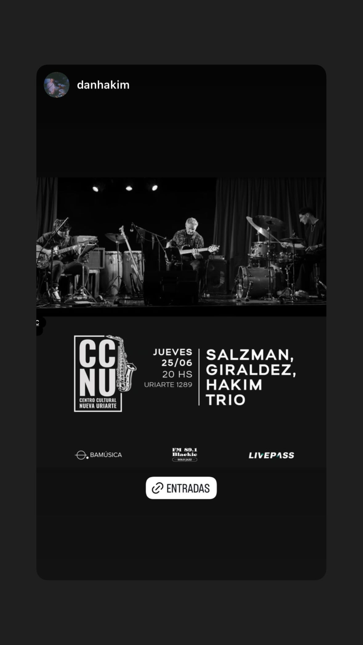 SALZMAN, GIRALDEZ, HAKIM TRIO