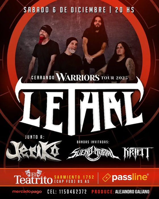 Lethal: Cerrando Warriors Tour 2025