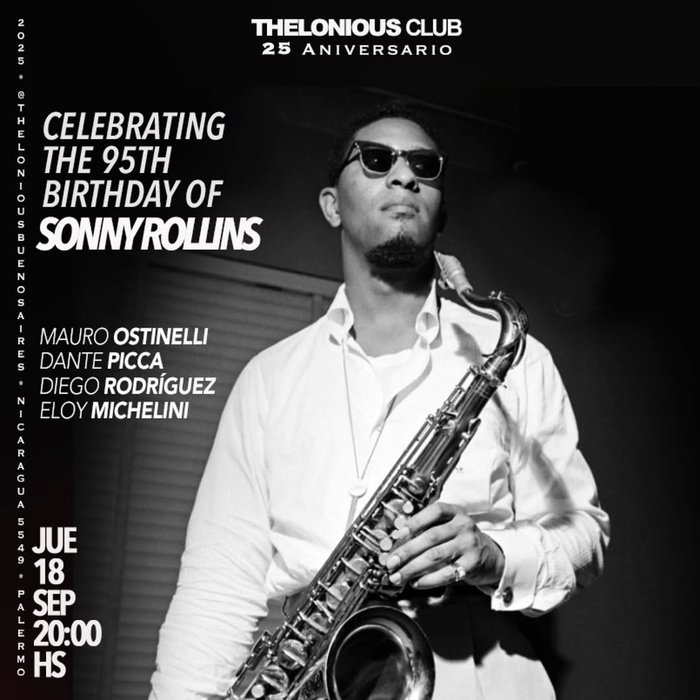 Celebrating the 95th Birthday of Sonny Rollins