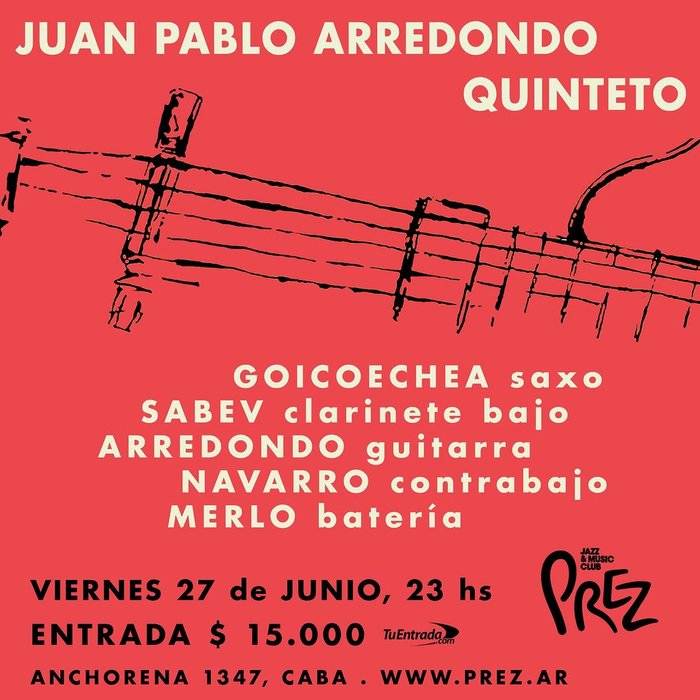JUAN PABLO ARREDONDO QUINTETO